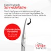 OTTO HERDER ® Cuticle Scissors Stainless Steel 9 cm Golden