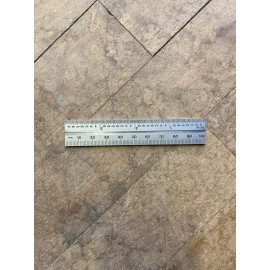 Products Engineering Corporation PEC 4" E/M Combination Square Blade (Grooved Rule) w/ Cosmetic Blemish (780078)