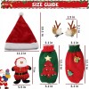 Monster J Xmas Dog Gift Boxwith Santa Hat (for People),