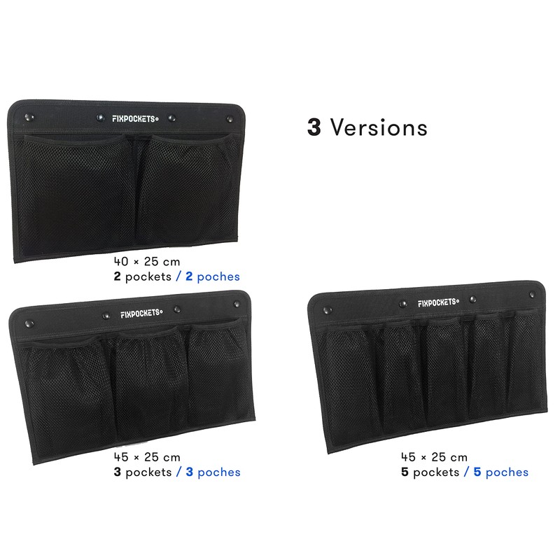 easysac FixPockets - Storage net in the form of pockets
