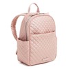 Vera Bradley Women's Cotton Small Backpack, Rose Quartz, One Size