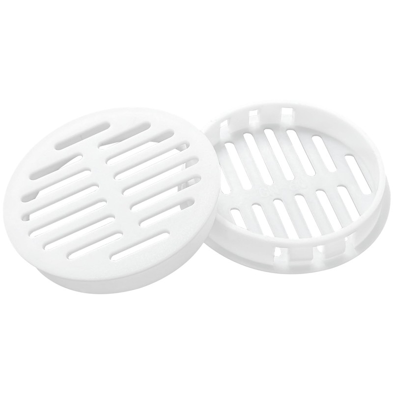12 PCS Plastic Snap-On Mesh Air Vent Covers for Bathroom,