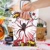 50pcs Spider Goodie Bags, 9.84x6.69in Double-Sided Action Sign Gift Candy