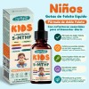 GWYNNE Kids L-Metilfolato 5-MTHF Gotas Líquidas 60ml,Fórmula Doble Folato con