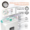 Bonsaii High Security Shredding Paper Shredder, 6-Sheet Cross-Cut, Credit Card