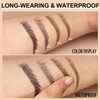 Microblading Eyebrow Pencils for Women, Angled Square Tip Liquid Eyebrow