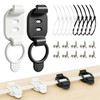 Adjustable Cable Management Clips - Self Adhesive Cord Organizer