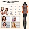 1.5 in Thermal Brush, Curling Iron Heated Round Curling Volumizing,
