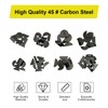 Pack of 80 Disc Spring Wedges Assortment 3-4-5-6 mm Disc