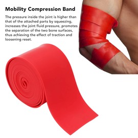 Muscle Compression Band Soreness Relief Fitness Mobility Recovery Band for Athlete Red 7.1ft X 2.0in Muscle Floss Bands Recovery Band for Tack and Flossing Sore Muscles Increasing