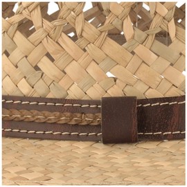 Breiter Straw Hat Summer Hat Sun Hat - Handwoven from 100% Straw - Traveller - Especially Light, Flexible, Skin-Friendly & Comfortable, natural