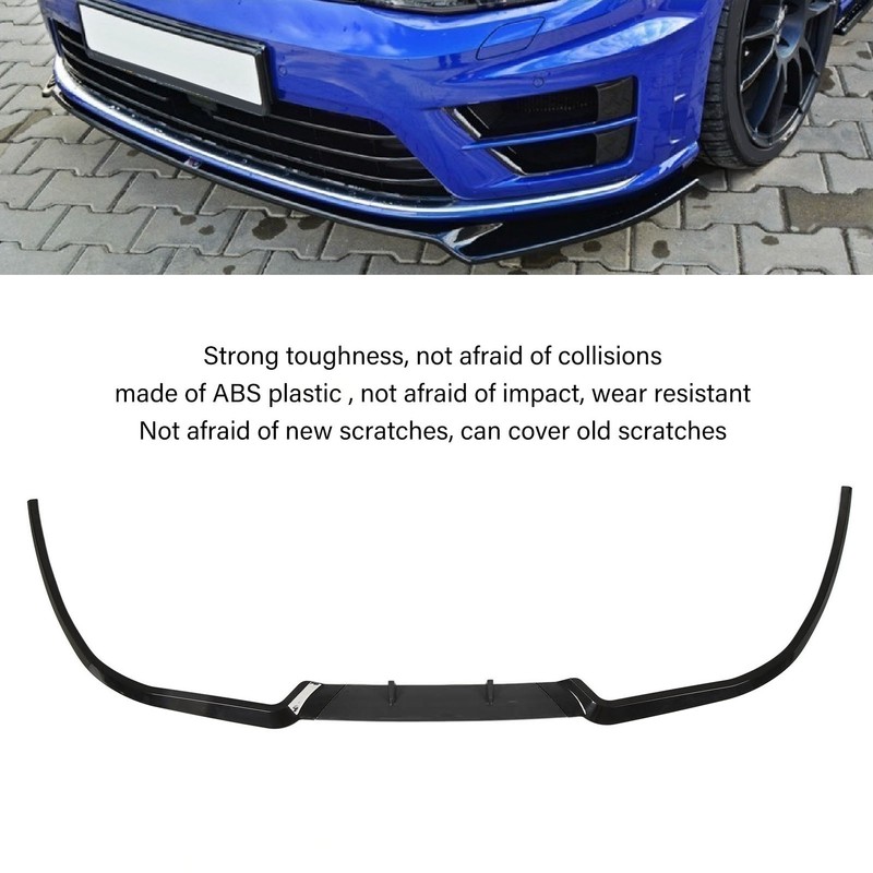 Front Bumper Lip Impact Resistant Front Bumper Lip Separator 114cm