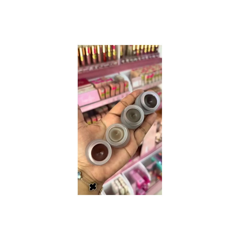 Kit Pomada Para Cejas Bissu Color Cafe Osbcuro