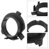 Qiilu 1 Pair H7 LED Headlight Adapter Retainer Holder