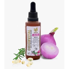 Natural sant Sérum Capilar Onionvital con Cebolla, Romero, Biotina Y Arginina – Sérum Hidratante para El Cuidado Del Cuero Cabelludo Y El Cabello, 60 Ml