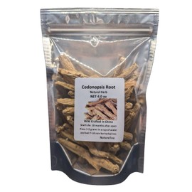 Codonopsis Root - Dang Shen Dried Radix Codonopsis 100% from Nature (2 oz)