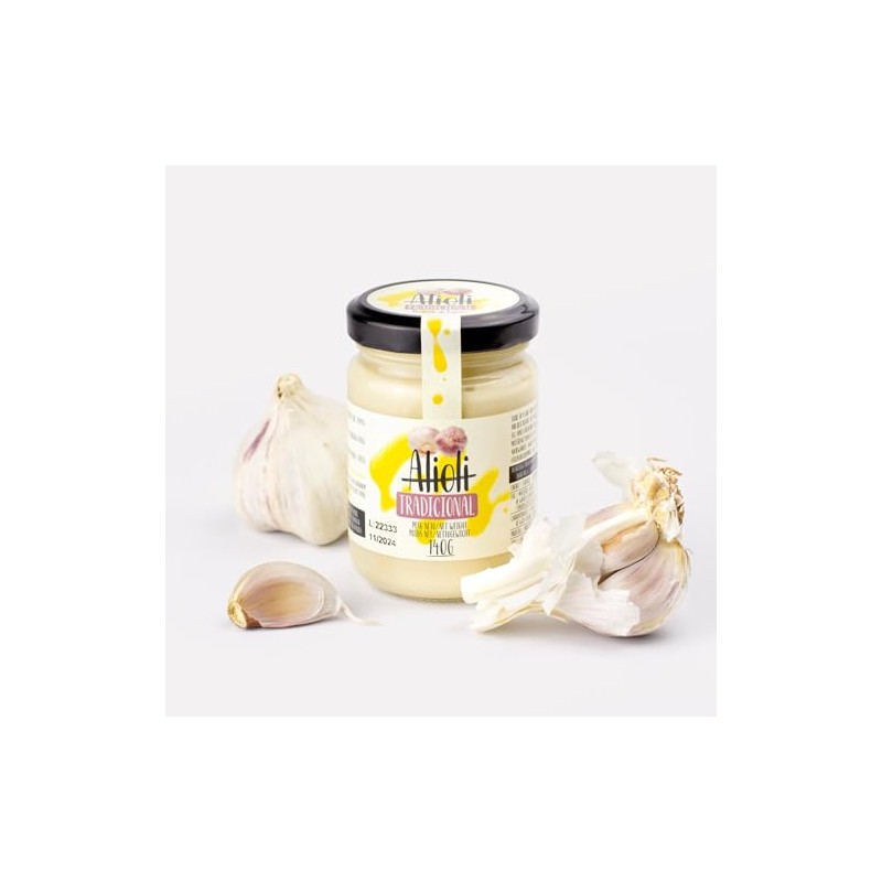 Don Gastronom. Traditional Aioli. Garlic and Oil Mediterranean sauce. 140g