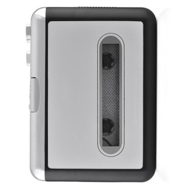 USB Cassette Tape to MP3 Converter, Capture Audio Music Player with Headphones