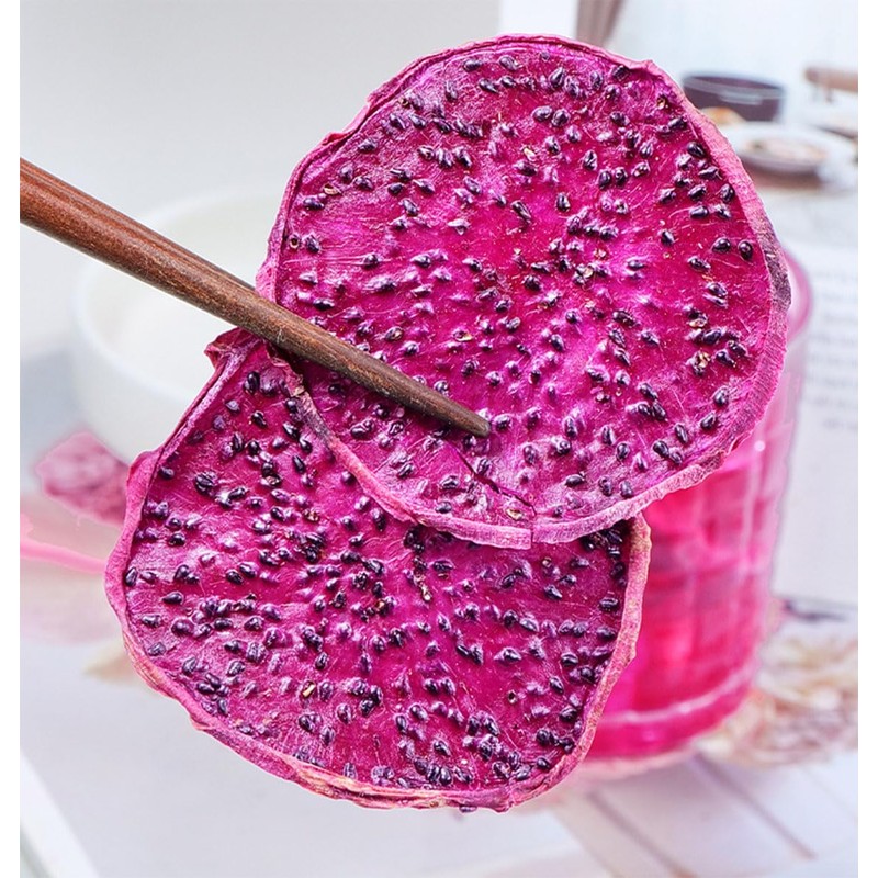 Freeze Dried Dragon Fruit,Dragon Fruit Dried,4.23oz/120g Dehydrated Fruits,Dried Dragon Fruit