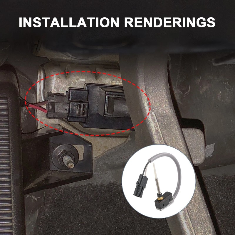 JDMSPEED Clutch Switch 1604996 For Peterbilt 16-04344 Switch 16-04996