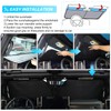 Windshield Sun Shade Compatible with Hummer EV Accessories 2024 2025