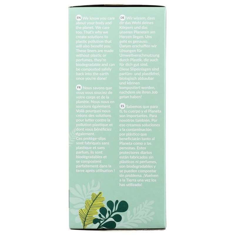 Natracare Natural Thong Style Panty Liners - 30 Pack