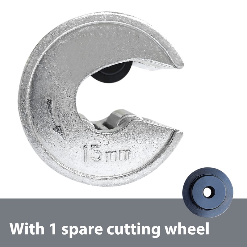 PLOWFAR 15mm Pipe Cutter Copper Pipe Slice Tube Cutter Zinc