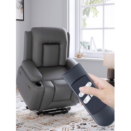 PZL 4 Button 5 Pin Lift Chair Remote fit for Most Brands Power Recliner Chair, Compatible with Golden/Okin/Ashley/Tranquil/Ease/Limoss/Pride/Med/KD/Lazboy (Cord Length 8ft, Straight Plug)
