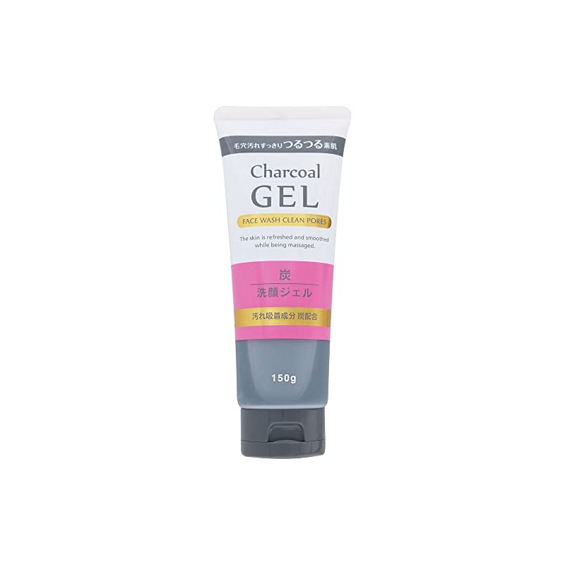Set of 4: Charcoal Blended Facial Wash Gel, 5.3 oz