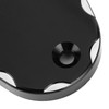 Front Brake Upper Fluid Reservoir Cap Cover Aluminum Alloy Fit