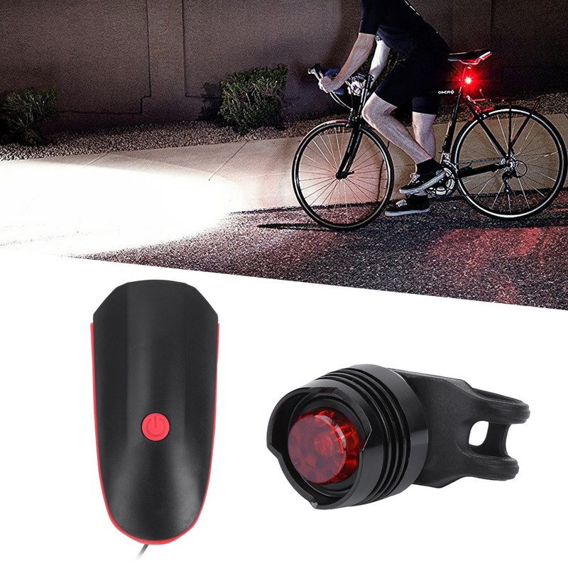 Waterproof High Bright Bike Bicycle Light USB Rechargeable Headlight Taillight