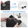 MUSICBEE Bluetooth Beanie, Bluetooth V5.2 Wireless Knitted Winter hat, 24