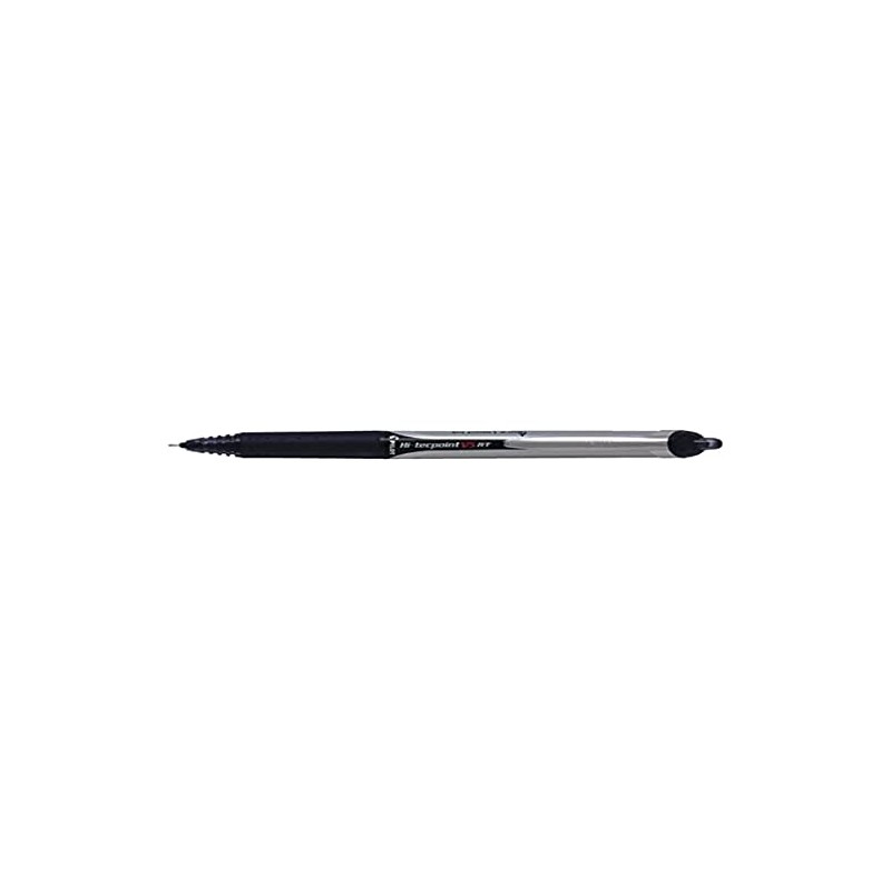 Pilot Hi-Tecpoint V5 RT Black Rollerball Pen (Black, 0.5 mm,