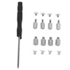 Tofficu 1Set SSD Screw Kit Stainless Steel Mounting Screws for