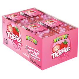 Fresh Strawberry Breath Savers Candy TidBites for on the go Refreshment - Berry Flavored Hard Candy Mouth Breath Fresherner Pack, Gluten Free, Kosher - 16 Units, 0.63oz