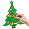 Christmas Tree DIY Craft Kit for Holiday Card Making –