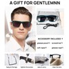 AEZUNI Large Reader Sunglasses Men Full Lens Sun Reading Glasses