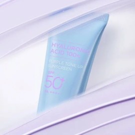 Jeongsaemmul Begins by Blue Chamomile Hyaluronic Acid + Pore Clear Pad (2 sheets) + Moisturizing Sun Cream 1mlx3ea Purple Tone-up Sun Cream / 비긴스바이 블루 캐모마일 히알루론산 + 포어클리어 패드(2매) +수분선크림1mlx3ea 퍼플 톤업 선크림