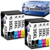 DOUBLE D 35XL Multipack for Epson 35XL Compatible with Epson