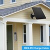 Doorbell Solar Panel, 10W Solar Panel Charger for Nest Doorbell,