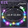 Fstrend Light up headband Elastic Rhinestone LED headbands Sparkly Crystal