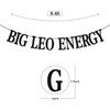 Big Leo Energy Banner, decoración de cumpleaños Leo, 12 constelaciones