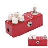 Distortion Effect Metal Shell Red True Bypass Foot Switch for