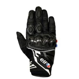 elf EG-S525 Motorcycle Gloves Spring Summer Model Strada Mesh Gloves 3L Black