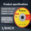 FIXLTFAST 1-1/2 Cut Off Wheels,1.5" x 1/8" Fiberglass Reinforced Metal