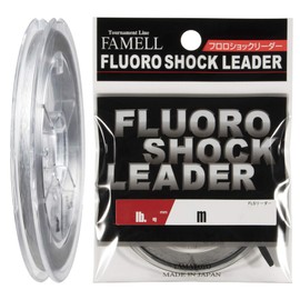 YAMATOYO Fluorocarbon Leader, Fluoro Shock Leader, 98.4 ft (30 m), No. 3, 12 lbs, Transparent