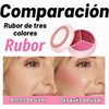 Rubor en crema ultrasuave de 3 colores para mejillas, Pincel
