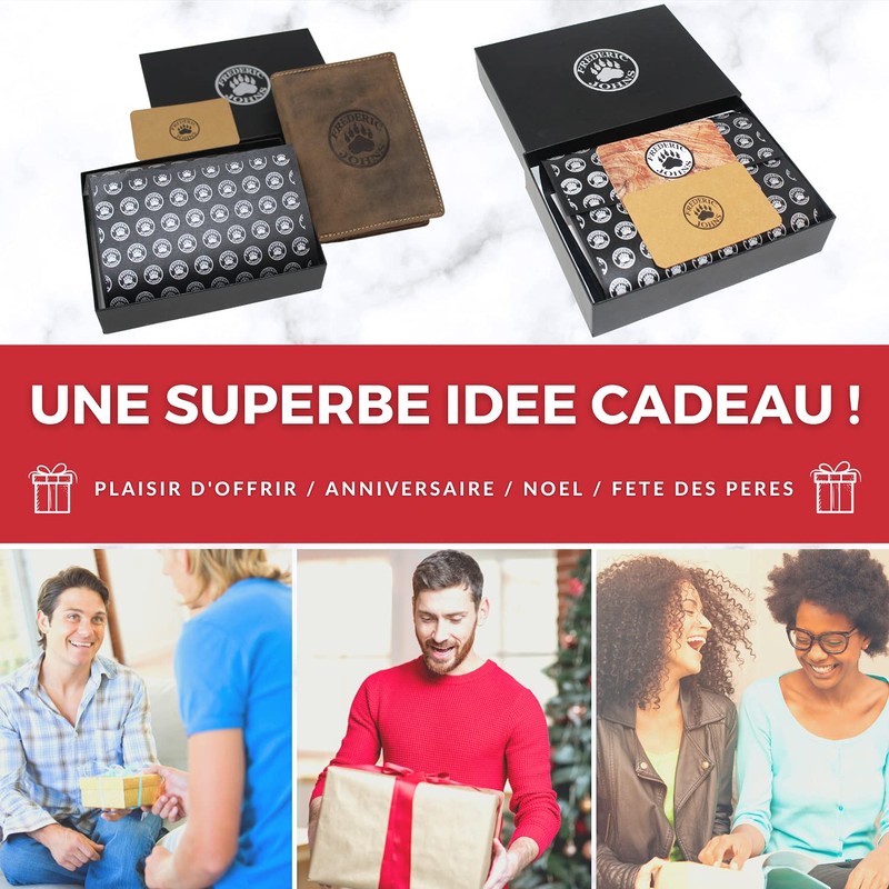 Frédéric Johns - Large Leather Wallet - Extra 24 Card