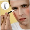 FOMIYES 3pcs Eyeshadow Applicator Brush Non-stick Eye Makeup Tools Comfortable