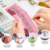 FREEBLOSS 6 Pieces Cross Stitch Bookmark Set for Beginners Book